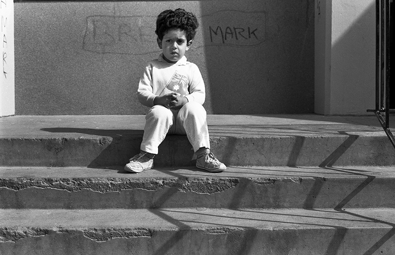 Life in an Inner Melbourne Housing Estate, 1986: Australia : Richard Moore : Journalist : Photographer :